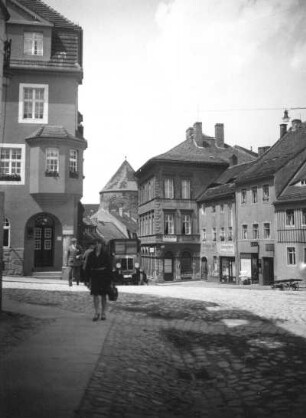Bautzen, Vor dem Schülertor, Blick nach Nordwesten