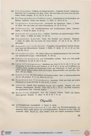 Ölgemälde (Nr. 299-341)
