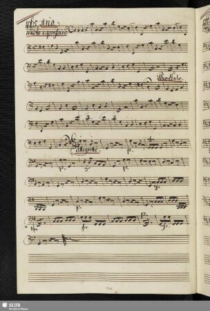 1065. Aria: Che farò senza Euridice / Gluck, W.
