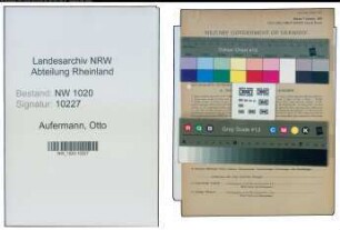 Entnazifizierung Otto Aufermann , geb. 07.10.1897 (Arzt)
