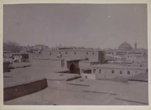 Blick über Diyarbakir : Blick über die Dächer der Stadt. Rechts die Scheich Mutahhar Moschee.