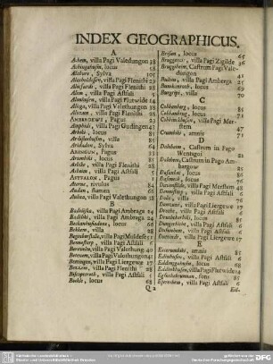 Index Geographicus