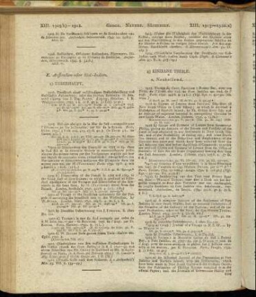 E. Australien oder Südindien