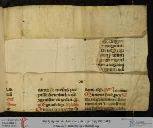 Einband (Fragment: Missale)