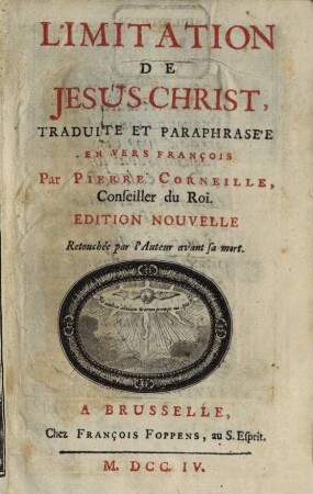 L' Imitation de Jesus Christ