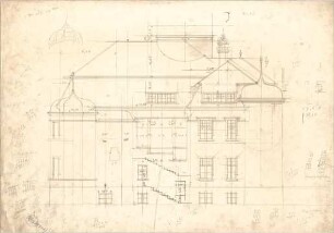 Pfann, Paul; München, Möhlstr.; Wohnhaus O. Bischoff - Ansicht