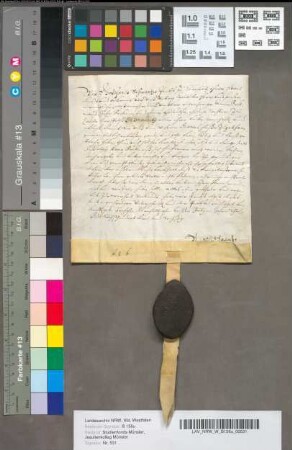 Freibrief für den Kotten Bröcker [Kirchspiel Gimbte].