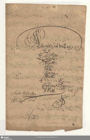 Stimmensatz [Schreiber: Jacobi, S.]