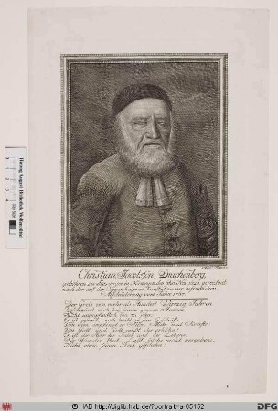 Bildnis Christian Jacobsen Drakenberg