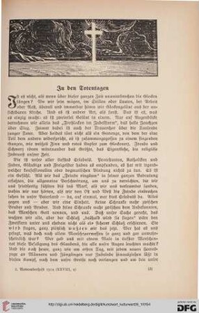 28: Zu den Totentagen