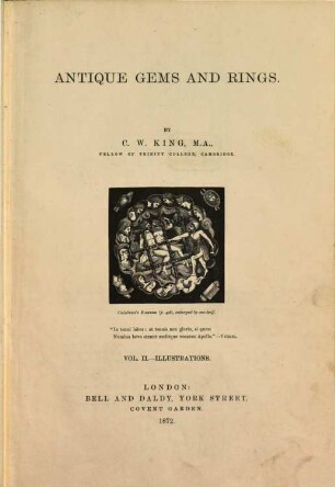 Antique Gems and Rings, 2. Illustrations