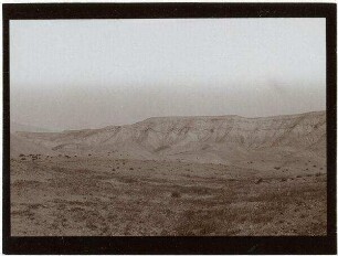 Abhänge einer Tafel mit Erosion wohl tabk sammara [wadi samara]