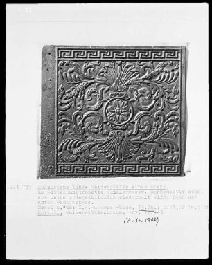 Ofen — Ornament