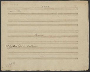 Fra tutte le pene; V (2), pf; F-Dur; LvBWV WoO 99, no. 11a; KinB WoO 99, no. 3a; HessB 1957 208