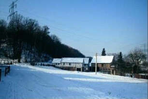 Blick zur Mühle Gumperda am sw Dorfrand