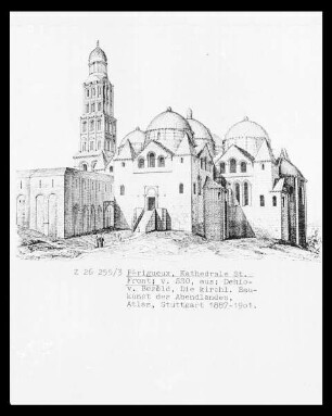 Périgueux: Cathédrale Saint-Front, Südost-Ansicht