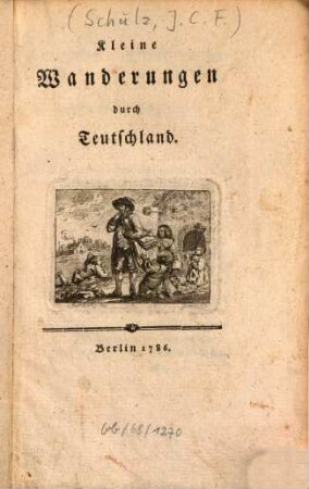 Kleine Wanderungen durch Teutschland