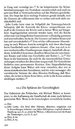 10.2 Die Sphären der Gerechtigkeit