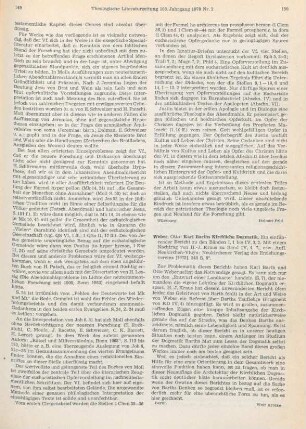 150 [Rezension] Weber, Otto, Karl Barths kirchliche Dogmatik