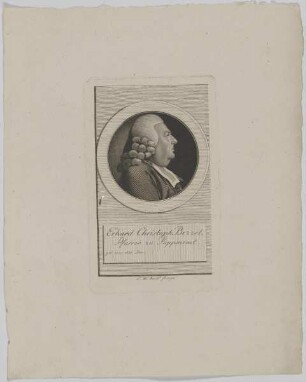 Bildnis des Erhard Christoph Bezzel