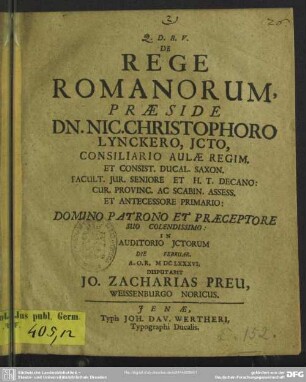 De rege Romanorum