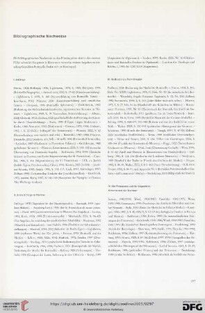 Bibliographische Nachweise