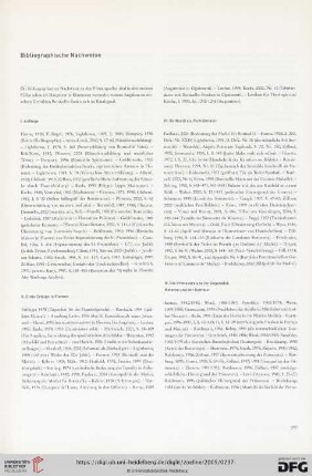 Bibliographische Nachweise