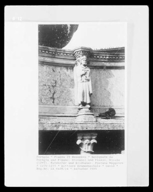 Fontana Maggiore — König David