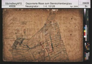 Oberhohndorfer Forst-Steinkohlenbauverein, Baue auf dem 4. Flöz (Schichtenkohlenflöz), nördlicher Teil (mit Nachbringungen)