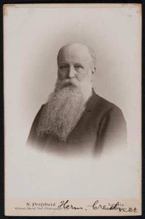 Portrait Prof. Hermann Credner