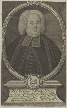 Bildnis des Fridericus Muzelius