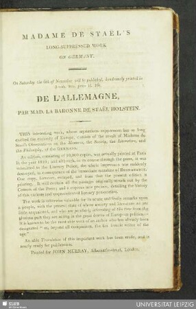 Books published by John Murray, London
