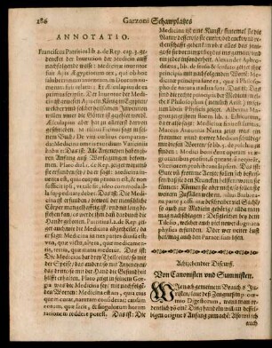 Achtzehendter Discurß. Von Canonisten und Summisten.