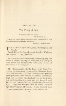 Chapter VII. The Treaty of Paris
