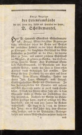 3-11, Nachricht von den Lebensumständen