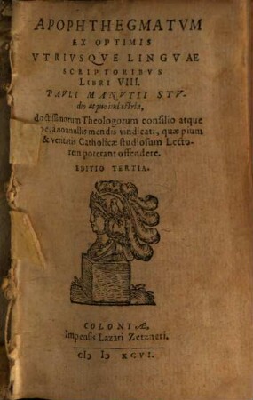 Apophthegmatum ex optimis utriusque linguae scriptoribus libri VIII