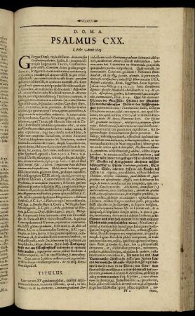 Psalmus CXX. - Psalmus CXXVII.