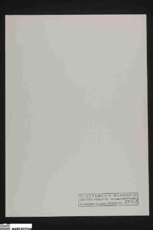 Vermögen des verstorbenen Johann Jacob Grieß [Gries]
