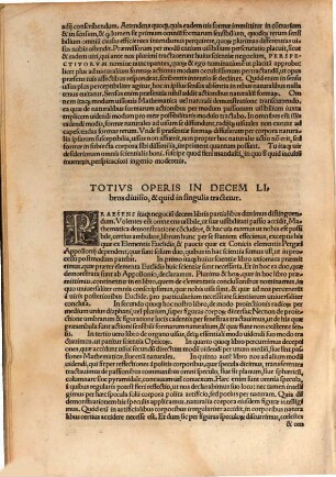 Peri optikēs, de natura ... radiorum visus : luminum ... quam Perspectivam vocant libri X