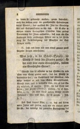 8-15, II. Laßt uns denn also nun etwas ...