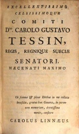 Genera plantarum