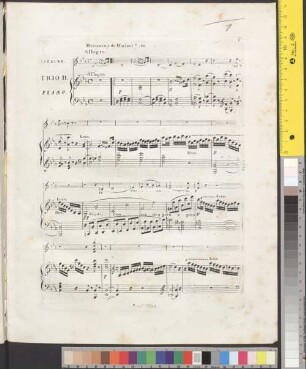 5.tes Trio : für Pianoforte, Violin u. Violoncell ; 14. W. Nr. 2