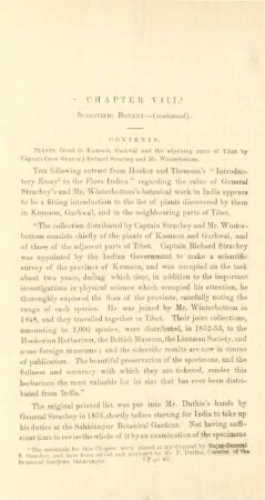 Chapter VIII. Scientific botany - (continued)