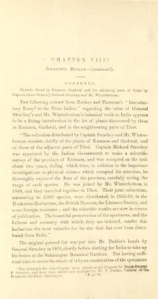 Chapter VIII. Scientific botany - (continued)