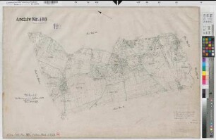 Haltern (Haltern), Umlegung Sythen, Bl. 4 Urkarte I Haltern Flur 19