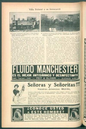 Villa Federal y su ferrocarril