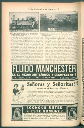 Villa Federal y su ferrocarril