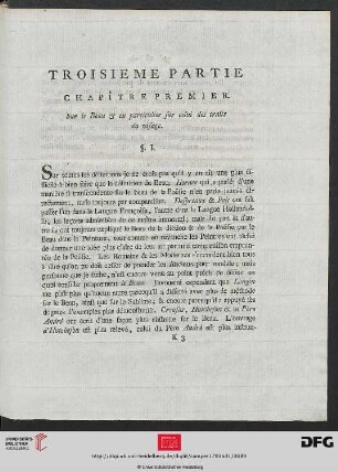 Chapître premier
