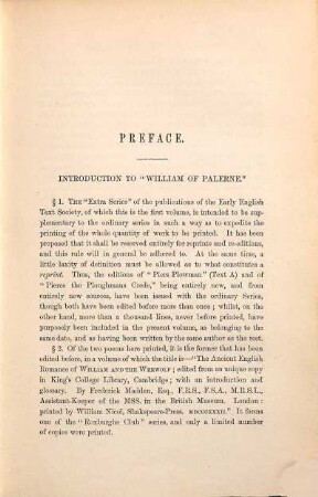 The Romance of William of Palerne: (otherwise known as the Romance of "William and the Werwolf") translated from the French ... about A. D. 1350
