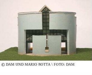 Casa Rotonda - Modell des Gesamtgebäudes